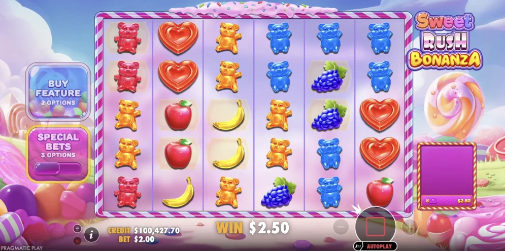 Sweet Rush Bonanza Slot