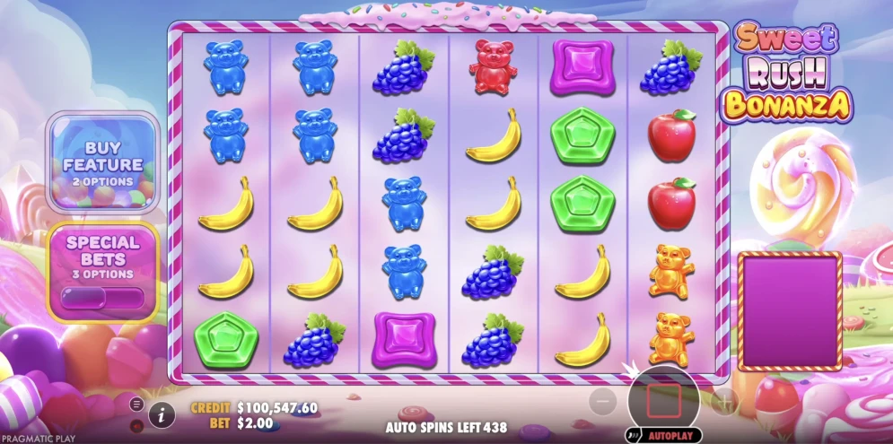 Sweet Rush Bonanza demo