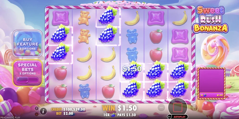 Sweet Rush Bonanza Slot